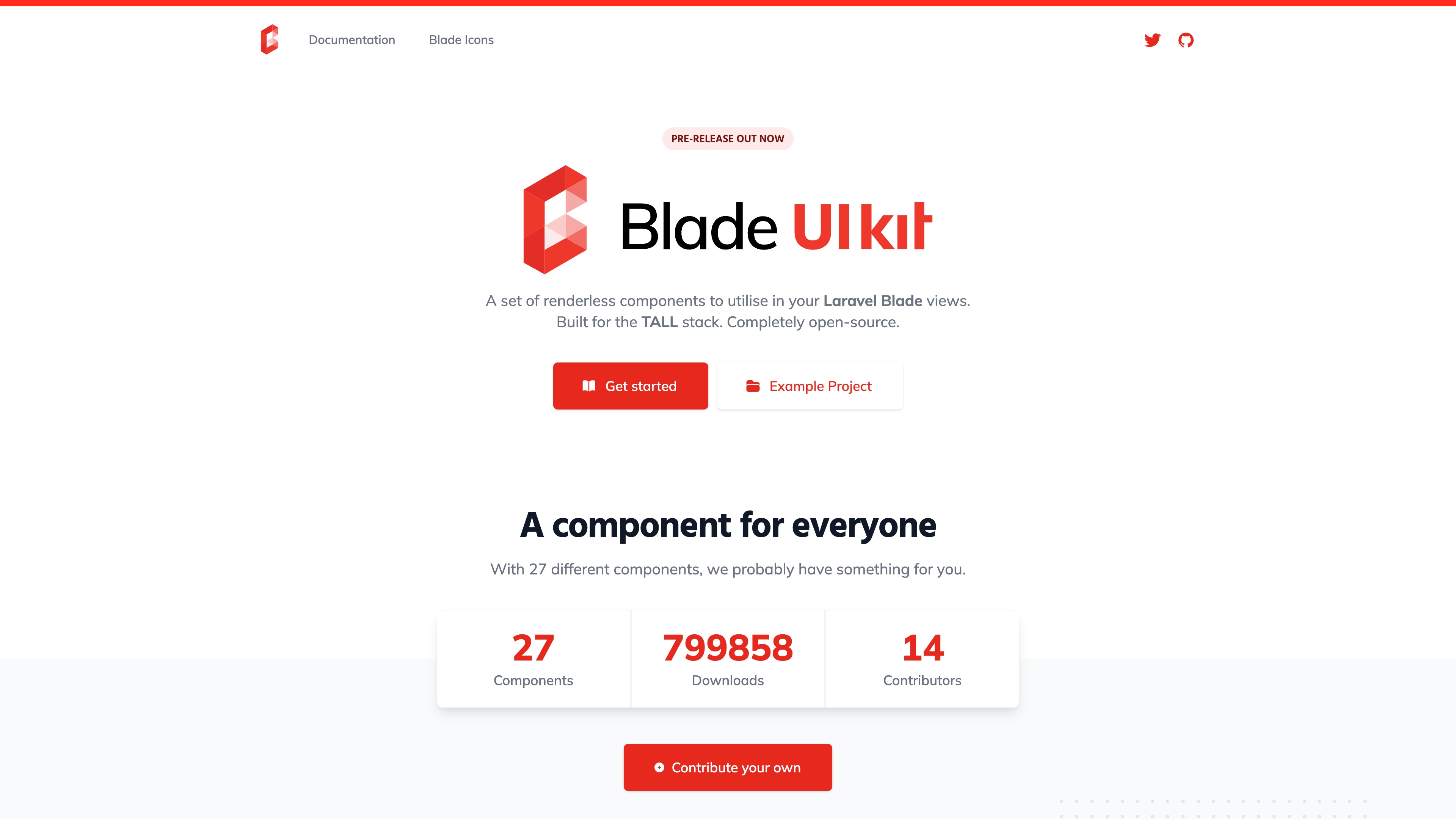 Blade UI Kit